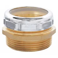 APPROVED VENDOR Waste Connector: Brass, Unfinished, Brass, 1 1/2 in Nominal Pipe Size, Slip (MPN 1PNU6)