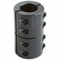 CLIMAX METAL PRODUCTS Rigid Shaft Coupling: 1 in Bore Dia 1, 3/4 in Bore Dia 2, For Round Shaft Type (MPN 2ISCC-100-075)