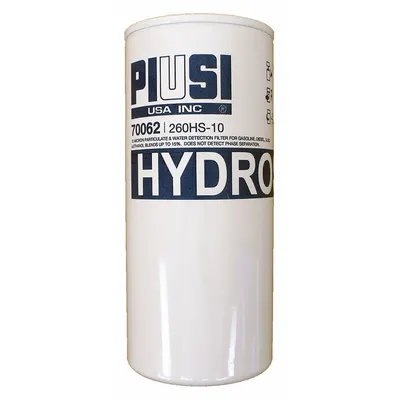 PIUSI Fuel Filter: Water & Particulate, Repl Filter, Water / Particulate - Canister-Style Fuel Filters