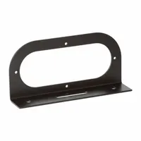 GROTE Oval Lamp Mounting Bracket: Steel, 8 1/4 in Lg, 1 3/4 in Ht, 4 1/16 in Wd (MPN 43362)