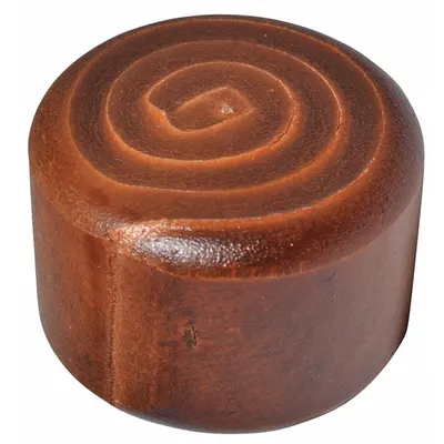 VAUGHAN Soft-Face Hammer Tip: Soft, Rawhide, 1 1/2 in Dia, Clamping Head, Soft - Replacement Faces & Tips