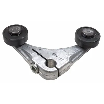 Honeywell Forked Roller Lever: Forked Roller Lever, Fixed, 0.75 in Arm/Operator Lg - Max - Forked-Roller Levers for Limit Switches