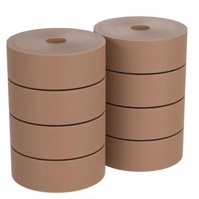 CENTRAL Water-Activated Tape: 6.5 mil Tape Thick, 3 in x 375 ft, 260, Kraft - Medium-Duty Water-Activated Kraft Tape