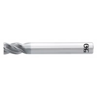 OSG A BRAND Square End Mill: Carbide, 4 Flute, 3/4" Mill Dia, 7/8" LOC - Fast-Cutting Carbide Square End Mills for Hardened Materials