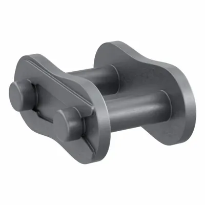 TSUBAKI Connecting Link: For Coated Roller Chains, 50, Single Strand, 5/8 in Pitch - Connecting Links for ANSI Standard Chains