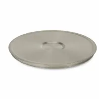 ADVANTECH Sieve Cover: 1 5/8 in Overall Dp, 8 in Overall Dia, Stainless Steel (MPN CS8)