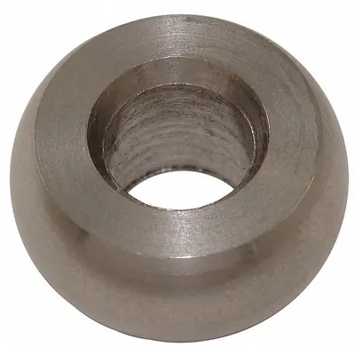 LOOS Plain Ball: 1/4 in Compatible Rope Dia, Stainless Steel, 5/8 in Ball Dia - Plain Ball Fittings