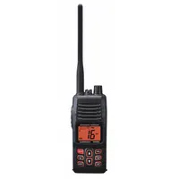 STANDARD HORIZON Marine Handheld Two Way Radio: VHF, Analog, 5 W, 40 Channels, Alphanumeric, IPX8 (MPN HX400)