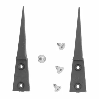 EXCELTA Tweezer Replacement Tips: Carbon Fiber, Point, Straight Tip - Replaceable-Tip Tweezers