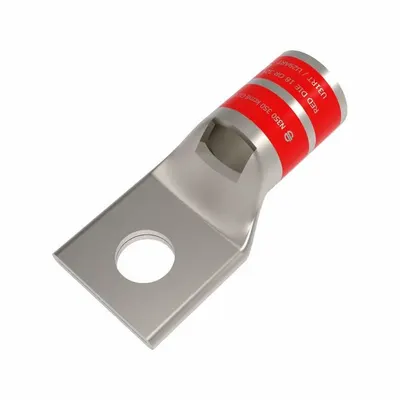 BURNDY Compression Lug: 3/8 in Stud Size, 350 kcmil – 350 kcmil For Wire Sizes - One-Hole Compression Lugs