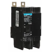 Miniature Circuit Breaker: 100 A Amps, 480V AC, 2 Poles, Std (MPN BQD2100)