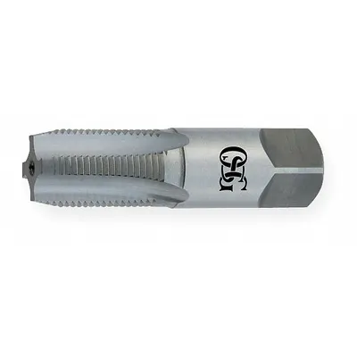OSG Pipe and Conduit Thread Tap: 1/8"-27 NPS, 4 Flute - General Purpose Pipe Taps