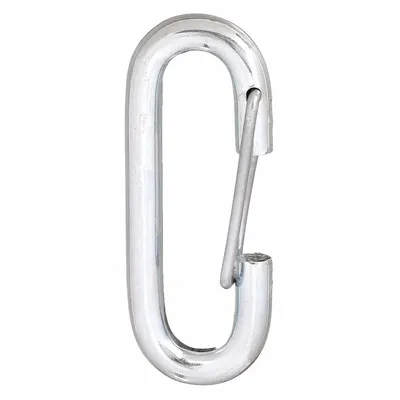 LUCKY LINE PRODUCTS Breeching Snap: 1 Snaps, Wire Gate, Steel - Light Duty Spring Snaps