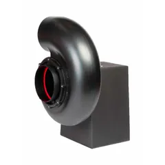 Corrosion-resistant direct-drive blower with 14 5/8 in wheel diameter. Includes drive pack. Motor is 7 1/2 hp, 230/460V AC, 3-phase, totally enclosed, CCW rotation. Suitable for industrial ventilation and fume extraction in corrosive environments.