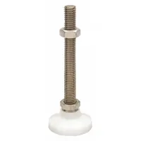 S & W Male-End Leveling Mount: Swiveling Stud, 5/8"-11 Thread Size, 2.5 in, 1,200 lb Capacity (MPN SSWD-3A)