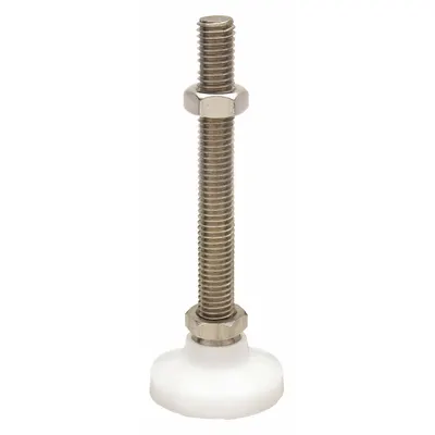 S & W Male-End Leveling Mount: Swiveling Stud, 5/8"-11 Thread Size, 2.5 in - Swivel Male Leveling Mounts