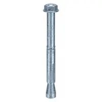 MKT FASTENING Wedge Anchor Stud: 110 mm Overall Lg, 12 mm Dia, M8 Thread Size, Steel, Steel, 50 PK (MPN M16125301)