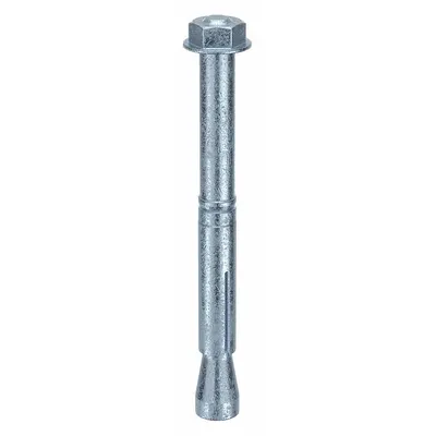 MKT FASTENING M8 x 12 mm Steel Wedge Anchor, Zinc Plated, 50-Pack - Steel Wedge Anchors