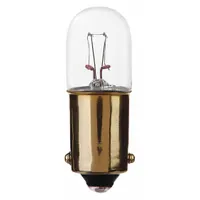 APPROVED VENDOR Incandescent Bulb: Incandescent, Miniature Bayonet (BA9s), (T) Tubular, T3-1/4, 1873 (MPN 1873-1PK)