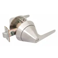 TOWNSTEEL Door Lockset: Privacy Lever Locksets, Stainless Steel, ADA Compliant, Ligature-Resistant (MPN TRX-L-76-630)