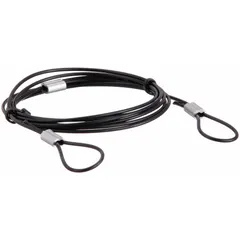 Replacement drain valve accessory consisting of a 5 ft cable for remote operation of compatible drain valve systems. Used in pneumatic or air-brake systems to facilitate periodic moisture drainage from a distance.