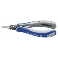 Needle Nose Plier: 1 1/8 in Max Jaw Opening, 5 1/4 in Overall Lg, 1 in Jaw Lg, 1/8 in Tip Wd, Smooth (MPN 34 32 130)