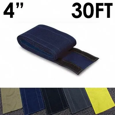 ELECTRIDUCT Cable protector: 4 in Overall Wd, 30 ft Lg, Nylon - Fabric Hook-and-Loop Cable Floor Covers