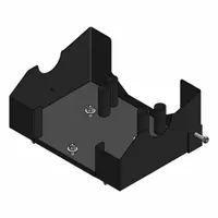 Main Base: Black, 14 in Overall Ht, 32 in Overall Lg, Steel (MPN 70-7060)