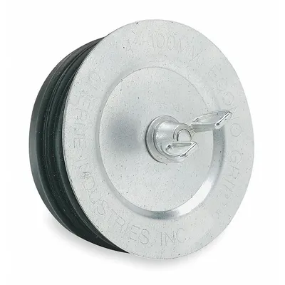 CHERNE Pipe Plug: Wing Nut, End of Pipe, For 3 in Pipe - Wing-Nut Closure Blocking Plugs