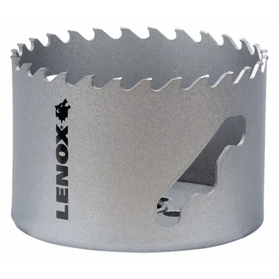 LENOX Hole Saw: 3 in Saw Dia., 3 Teeth per Inch, 1 7/8 in Max. Cutting Dp - Multi-Material-Cutting Hole Saws without Arbor