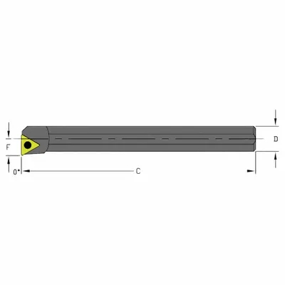 ULTRA-DEX USA A06K STFPR2 Indexable Boring Bar - Indexable Boring Bars