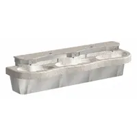 ACORN Bathroom Sink System: 3793, Smoky Granite, Polymer Resin, Sensor, 84 in Overall Lg (MPN 3793-0026)