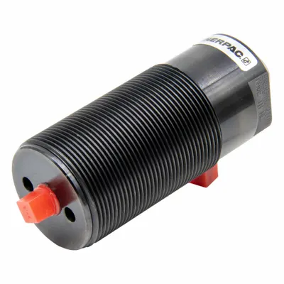 ENERPAC Hydraulic Cylinder: 3,900 lbf Push Capacity @ 5000 psi, 15/32 in Stroke Lg - Standard Threaded Body Cylinders
