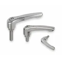 KIPP Adjustable Handle: SS, 5/16"-18 Thread, 40 mm Thread Lg, 65 mm Lg (MPN K0124.2A3X40)