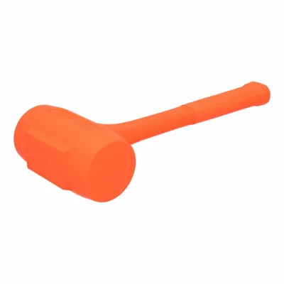 PROTO Dead Blow Hammer: Steel Handle, Textured Grip, 3 1/2 lb Head Wt, 2 3/8 in Hammer Face Dia - Standard Dead-Blow Hammers