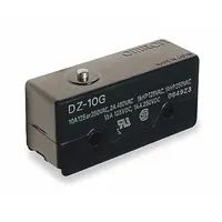 OMRON Snap Action Switch: Pin Plunger Actuator, 3NO/3NC, Solder (MPN DZ-10G-1A)
