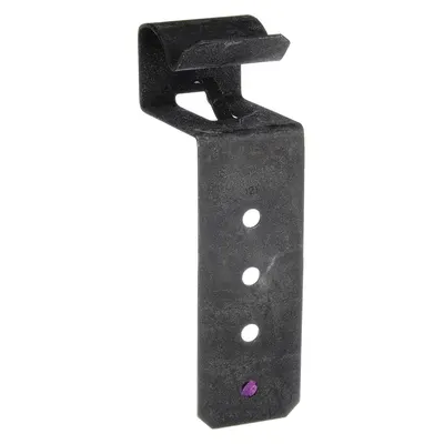 B-LINE BY EATON Conduit Support Bracket: Steel, Silver, 1 in Overall Dp - Mounting Accessories for Electrical Boxes