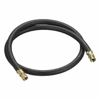 YELLOW JACKET Hose: 6 ft Lg, 45° Angle, Black, Single Hose (MPN 15872)