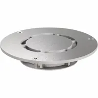 BESTCARE Grate: Round, Stainless Steel, Satin, 5 in Overall Dia, 3/4 in Overall Ht (MPN WHDG-5RD-ZURN)
