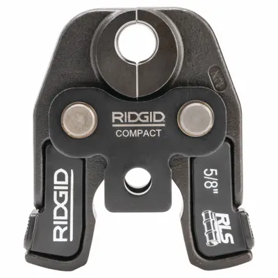 RIDGID Cordless Press Tool Jaw: 5/8 in Pipe, Copper, For RLS Press - Jaws for Compact Press Tools