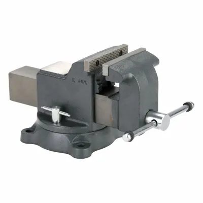 WILTON Combination Vise: Std Duty, Enclosed, 5 in Jaw Face Wd, 5 in Max Jaw Opening - Combination Bench & Pipe Vises