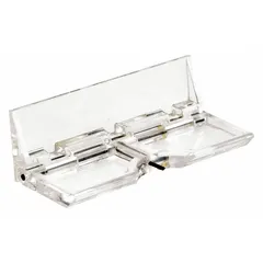 This sliding door lock from PRIME-LINE measures 3 1/16 inches in length, 1 1/4 inches in width, and 1 1/4 inches in height. It is supplied in a 1 PR pack. Suitable for securing sliding doors in various settings, including industrial and commercial facilities.