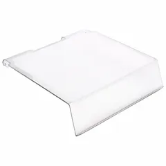 Clear plastic lid for hanging and stacking bins. Compatible with QUANTUM STORAGE SYSTEMS model QUS235 bin. Helps contain small parts and protect contents from dust in industrial or warehouse environments.