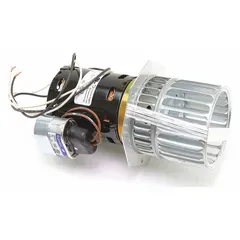 This ventor assembly is a replacement component for HVAC systems, used to exhaust combustion gases and maintain airflow in unit heaters. It is suitable for commercial and industrial heating applications.