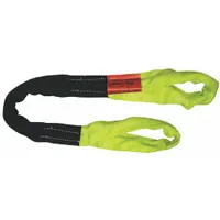 LIFT-ALL Roundsling: Type 3, Polyester, Polyester Sleeve w/ Nylon Cover, 12 ft Sling Lg (MPN EE90X12)