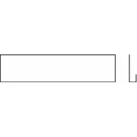 ROCKWOOD Door Edge Guard: 3 Sides, 7 in Lg, 35 1/2 in Wd, Aluminum (MPN RS-05-0383.28 35-1/2)