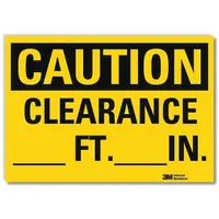 Safety Sign: Reflective Sheeting, Adhesive Sign Mounting, 5 in x 7 in Nominal Sign Size (MPN U4-1130-RD_7X5)