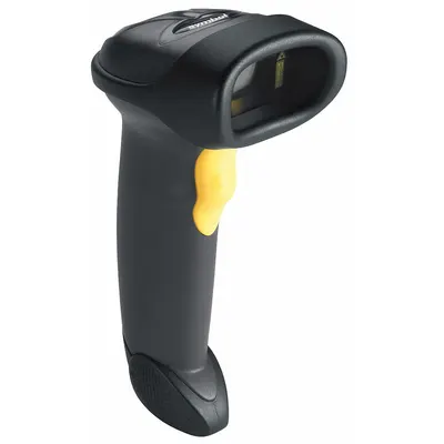 ZEBRA Handheld Scanner: Hospitality/Retail, Corded Barcode Label Scanner, Scanner only - Rugged Corded Barcode Scanners