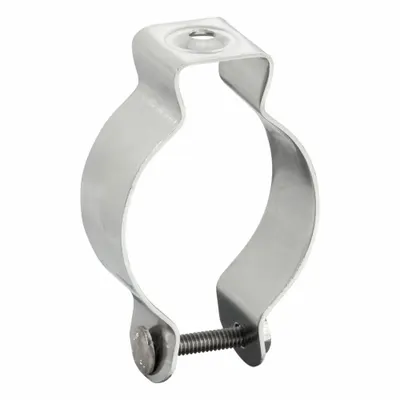 CALBRITE Conduit & Cable Hanger - Screw-On: 2 in Trade Size, 2 in, Stainless Steel - Hangers for Conduit & Pipe