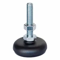 JW WINCO Male-End Leveling Mount: Swiveling Stud, 3/8"-16 Thread Size, 3.15 in, 2,248 lbf Capacity (MPN 30-80-3/8X16-75-A5-SK)